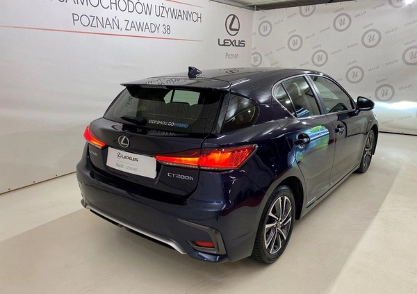 Lexus CT cena 89900 przebieg: 157002, rok produkcji 2020 z Poznań małe 172